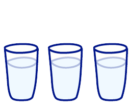 3 Cups of Water