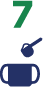 Consult feeding table, add exact number of level scoops into cup