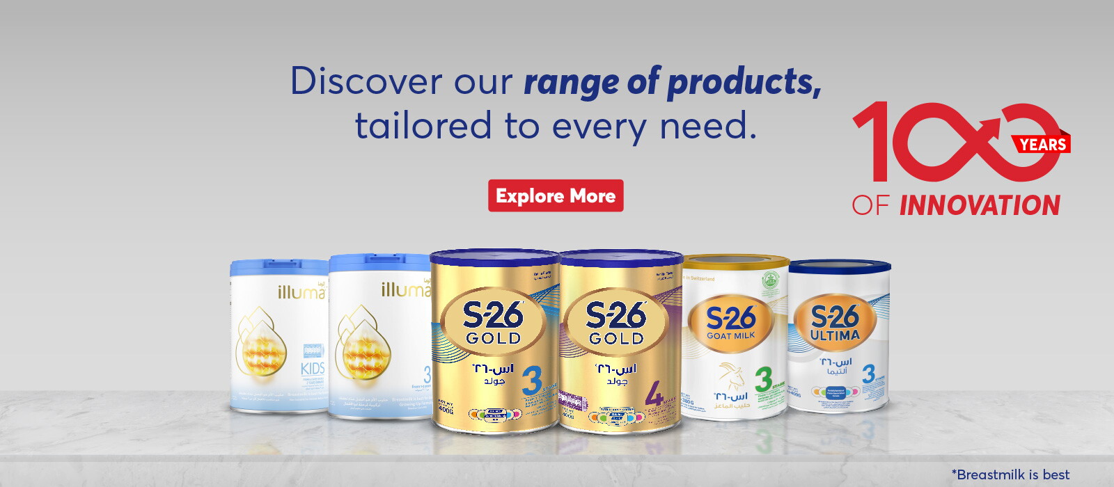 Product banner