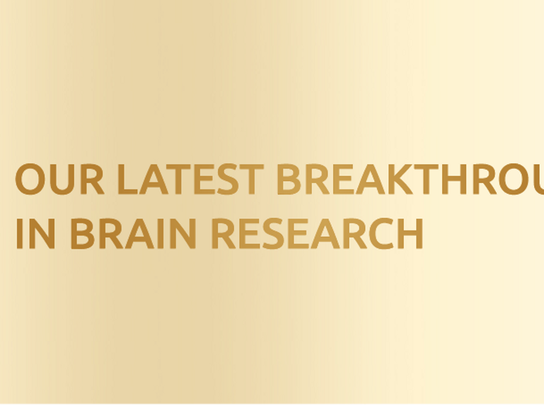 Our latest breakthrough in brain research